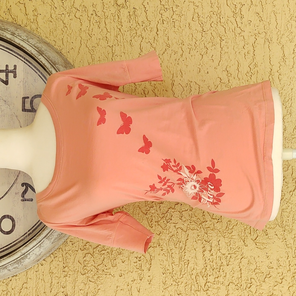 🌺3/$25🌺Aeropostale Babydoll Tee, Sz L
